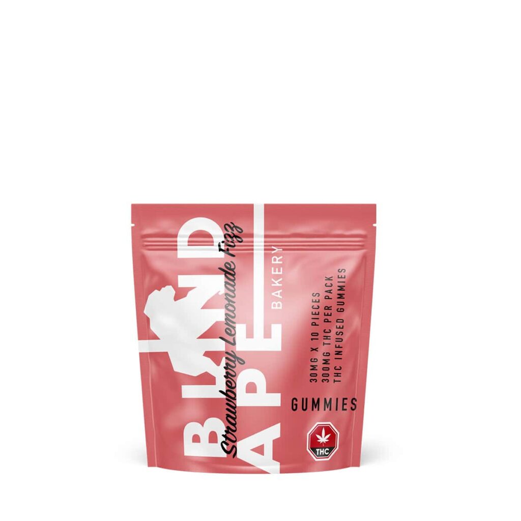 Blind Ape Strawberry Lemonade Fizz Gummies