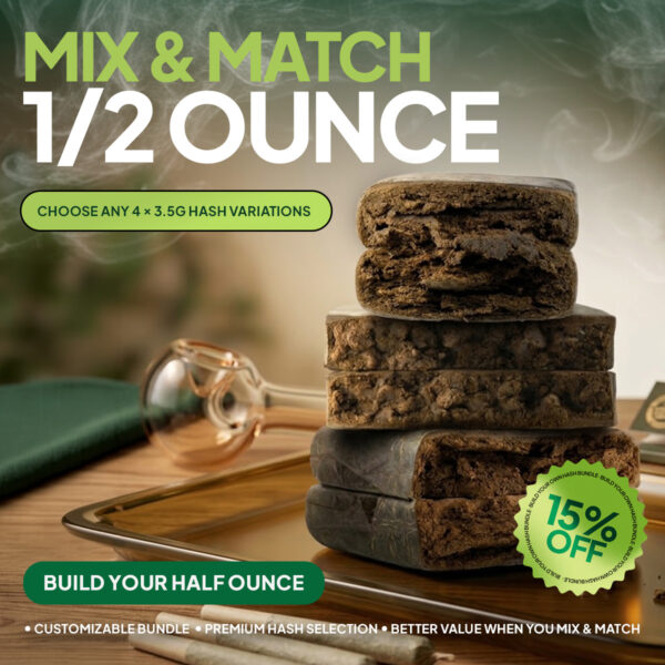 Hash – Mix & Match 1/2 Ounce