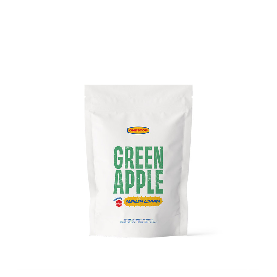 OneStop Green Apple THC Gummies