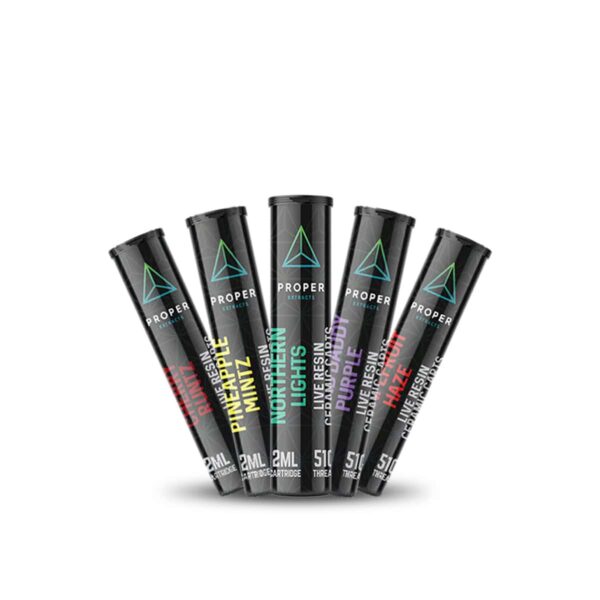 Proper Extracts 2mL Live Resin Carts