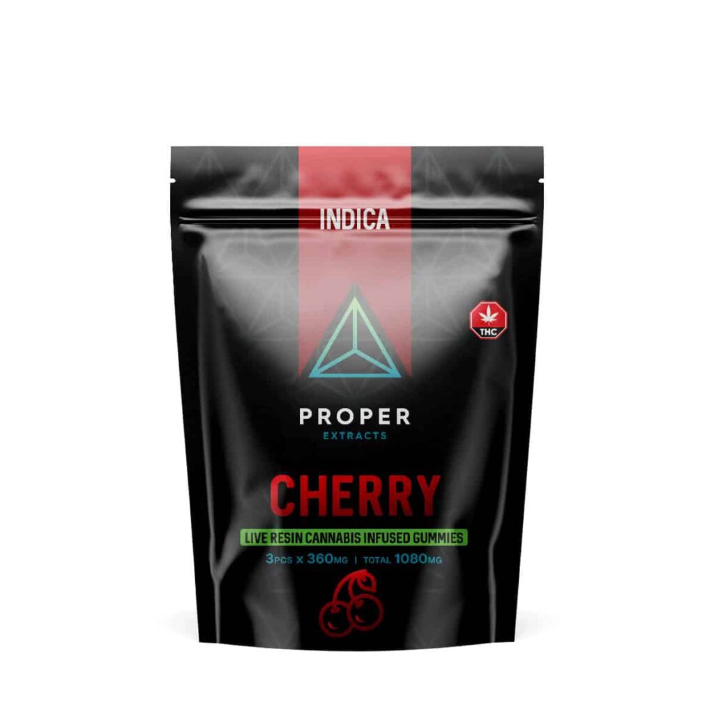 Proper Extracts Indica Cherry Gummies