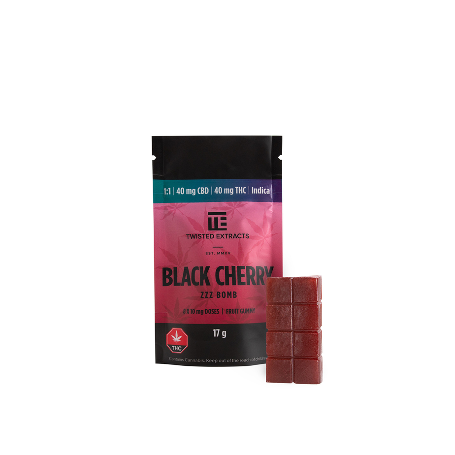 Twisted Extracts 1:1 Black Cherry ZZZ Bomb