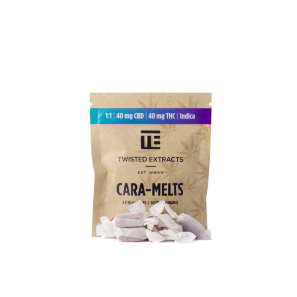 Twisted Extracts 1:1 Indica Cara-Melts